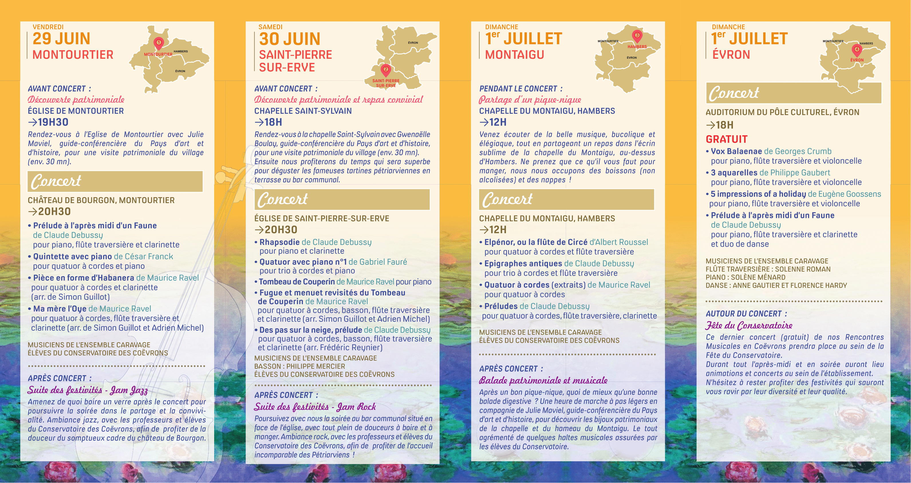 Depliant 8 volets Rencontres musicales-Verso-1